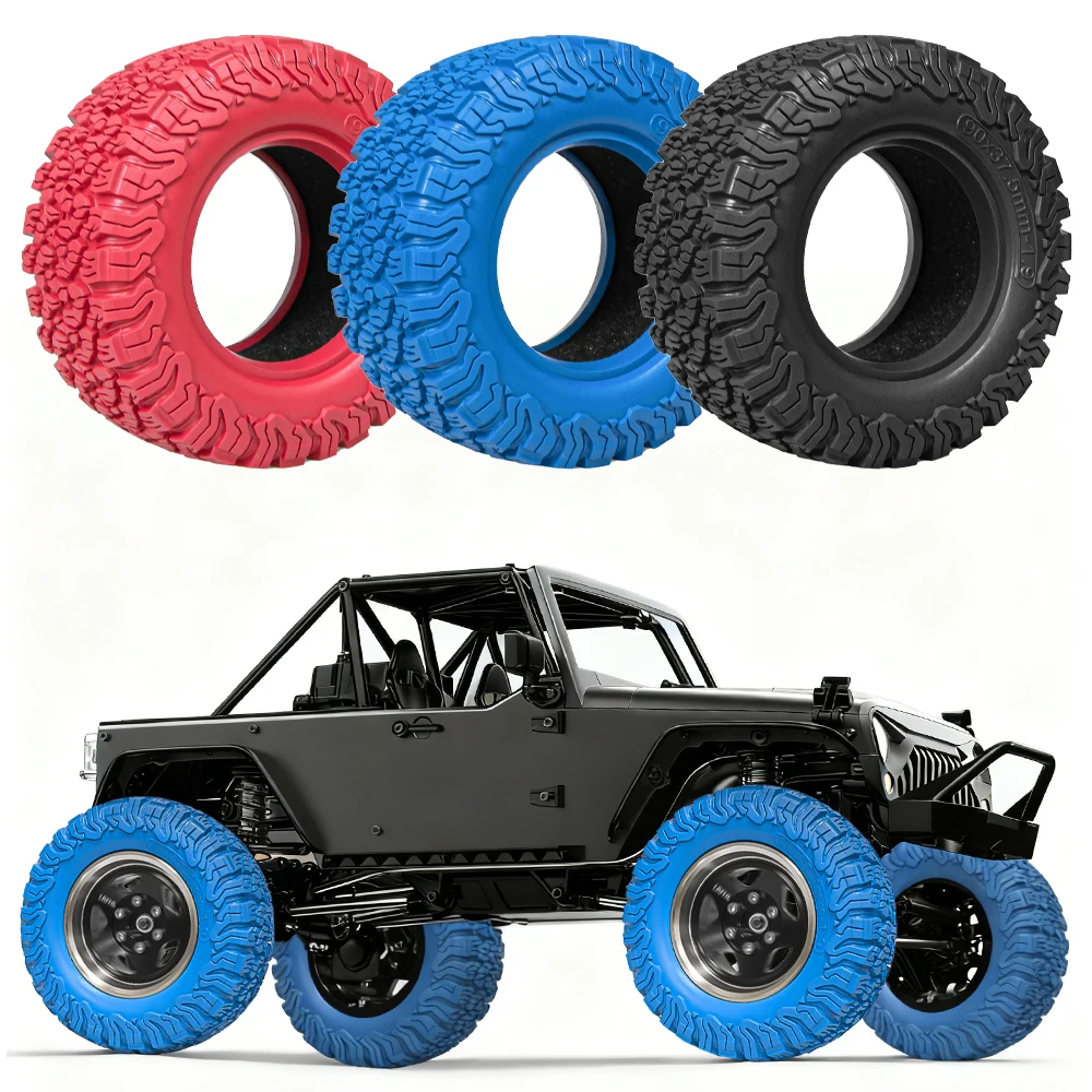 4Pcs 90x37.5mm 1.9 Inch RC Crawler Tires with Foam Inserts for 1/12 MJX HYPER GO H12y H12p MN128 1/10 Axial D90 Upgrade
4Pcs 90x37.5mm 1.9 Inch RC Crawler Tires with Foam Inserts for 1/12 MJX HYPER GO H12y H12p MN128 1/10 Axial D90 Upgrade