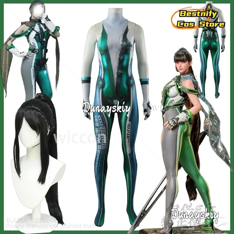 ABC123CosplayGame Nikke Cosplay Blade Collab Eve Anime Costume 3D Printed Green Sexy Jumpsuit Punk Zentai Bodysuit Y2K3'd,5;h.9/
ABC123CosplayGame Nikke Cosplay Blade Collab Eve Anime Costume 3D Printed Green Sexy Jumpsuit Punk Zentai Bodysuit Y2K3'd,5;h.9/