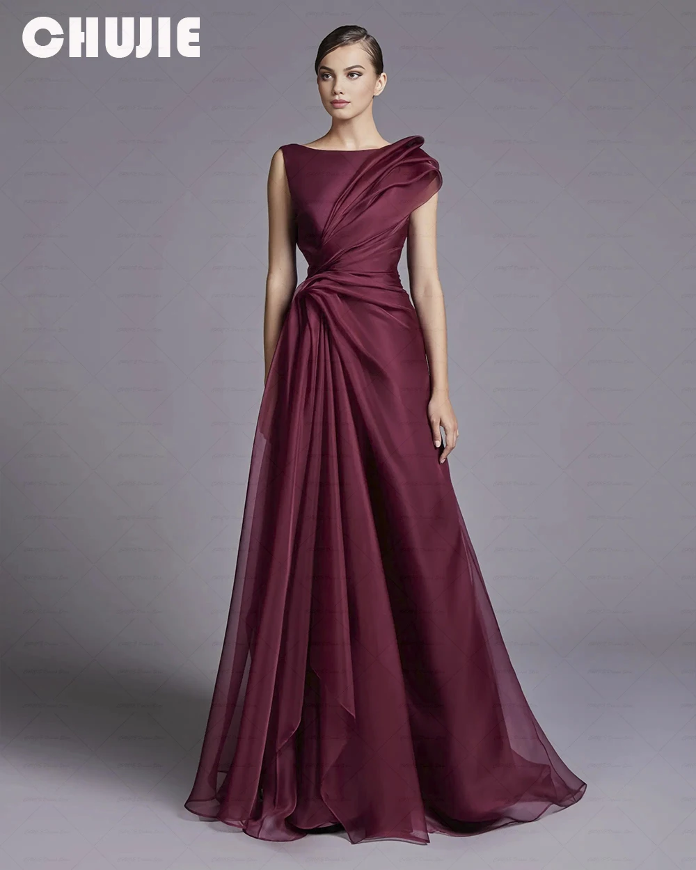 Burgundy Organza Elegant Long Mother of The Bride Dress Prom Party Gowns Wedding Guest Dresses Customized Formal Evening Dress
Burgundy Organza Elegant Long Mother of The Bride Dress Prom Party Gowns Wedding Guest Dresses Customized Formal Evening Dress