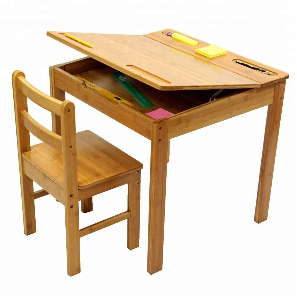 Bamboo Study Table With Chair for Kids Students Kids Table and Chair Set
Bamboo Study Table With Chair for Kids Students Kids Table and Chair Set