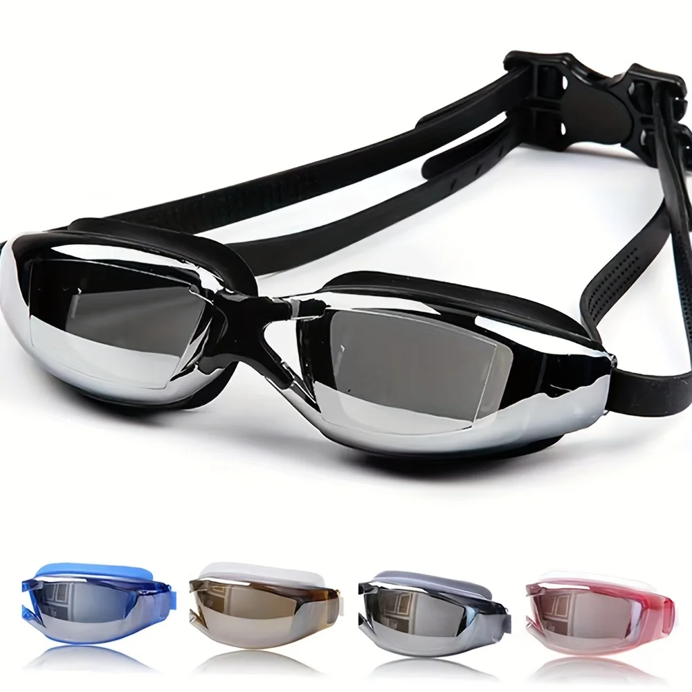 1pc Waterproof Anti-fog HD Swimming Goggles, UV Protection Adjustable Swimming Glasses, Suitable For Men And Women
1pc Waterproof Anti-fog HD Swimming Goggles, UV Protection Adjustable Swimming Glasses, Suitable For Men And Women