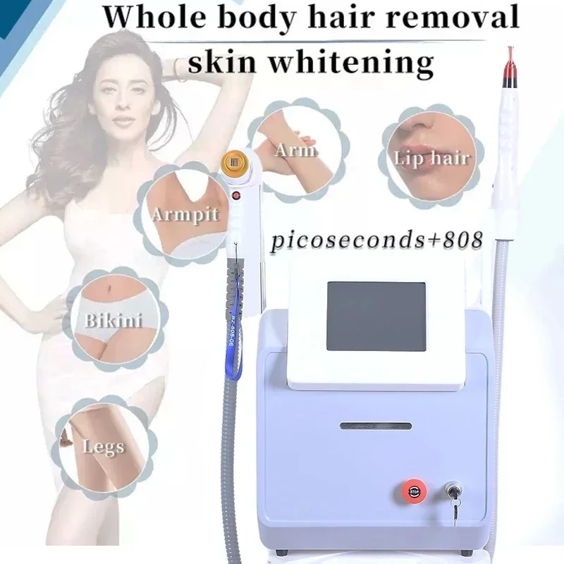 2026 new 2 in 1 808 diode Laser permanent hair remova q switched nd yag 755 nm picosecond laser tattoo remova machine
2026 new 2 in 1 808 diode Laser permanent hair remova q switched nd yag 755 nm picosecond laser tattoo remova machine