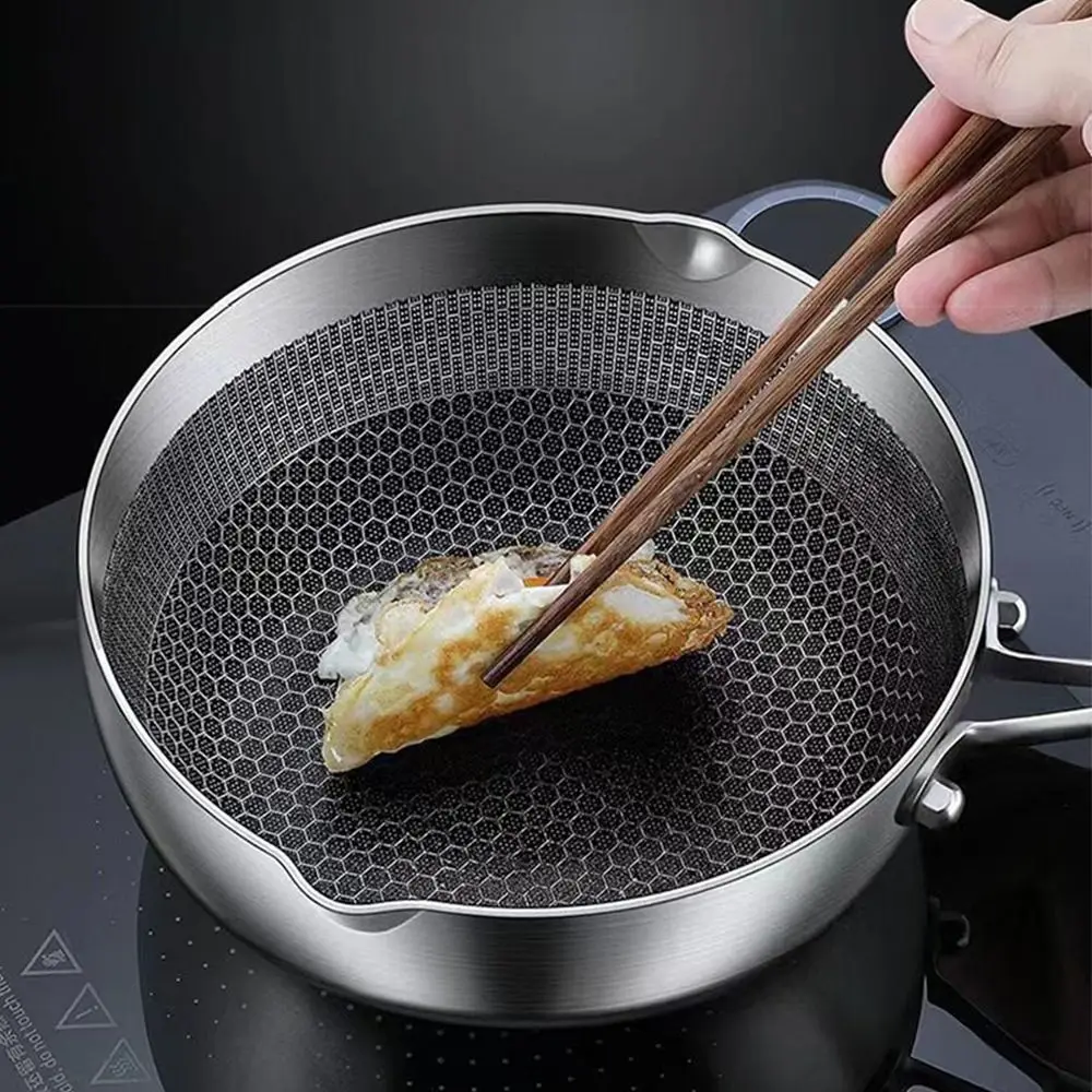 Versatile Versatile Stainless Steel Pot with Cover Steaming Flat Bottom Pan Boiling Stir-Frying Cooking Boiler Cooking Tool
Versatile Versatile Stainless Steel Pot with Cover Steaming Flat Bottom Pan Boiling Stir-Frying Cooking Boiler Cooking Tool