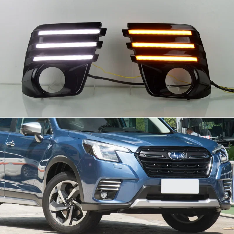 Светодиодные дневные фонари DRL для Subaru Forester 2022-2024, указатель поворота, автомобильный аксессуар, фара, дневные ходовые огни, индикатор автозапчастей
Светодиодные дневные фонари DRL для Subaru Forester 2022-2024, указатель поворота, автомобильный аксессуар, фара, дневные ходовые огни, индикатор автозапчастей