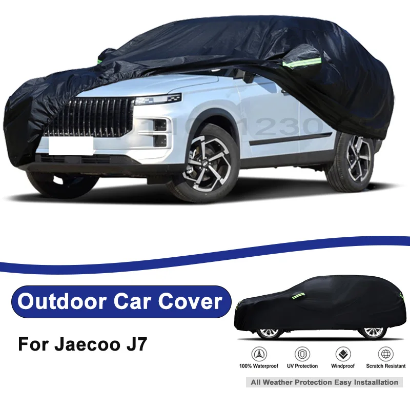 Outdoor Full Car Cover For Jaecoo J7 with Reflective Strips Waterproof Snowproof Dustproof UV Protection Auto Accessory
Outdoor Full Car Cover For Jaecoo J7 with Reflective Strips Waterproof Snowproof Dustproof UV Protection Auto Accessory