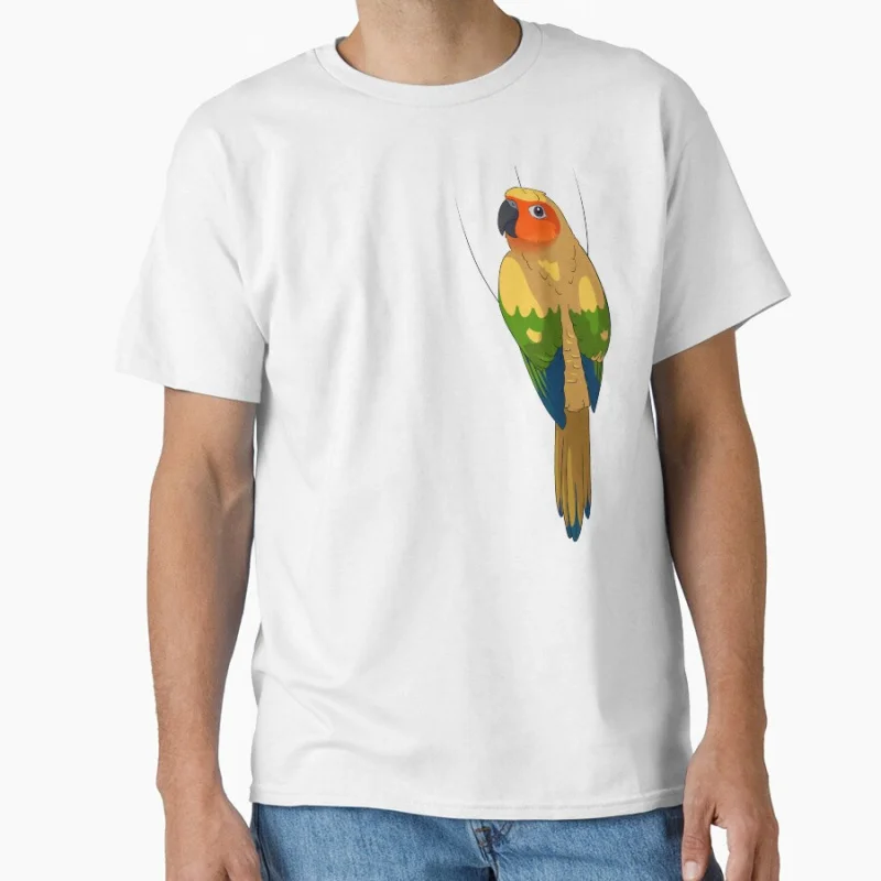 Sun Conure 1126 Cute Pet bird Gift T shirt for man Large size Tops Funny parrot Graphic Printed clothes
Sun Conure 1126 Cute Pet bird Gift T shirt for man Large size Tops Funny parrot Graphic Printed clothes