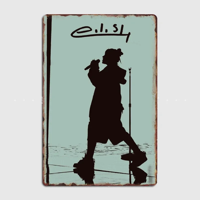 Eilish Silhouette Metal Tin Sign Truck Indoor and Outdoor Home Bar Coffee Kitchen Wall Decoration
Eilish Silhouette Metal Tin Sign Truck Indoor and Outdoor Home Bar Coffee Kitchen Wall Decoration