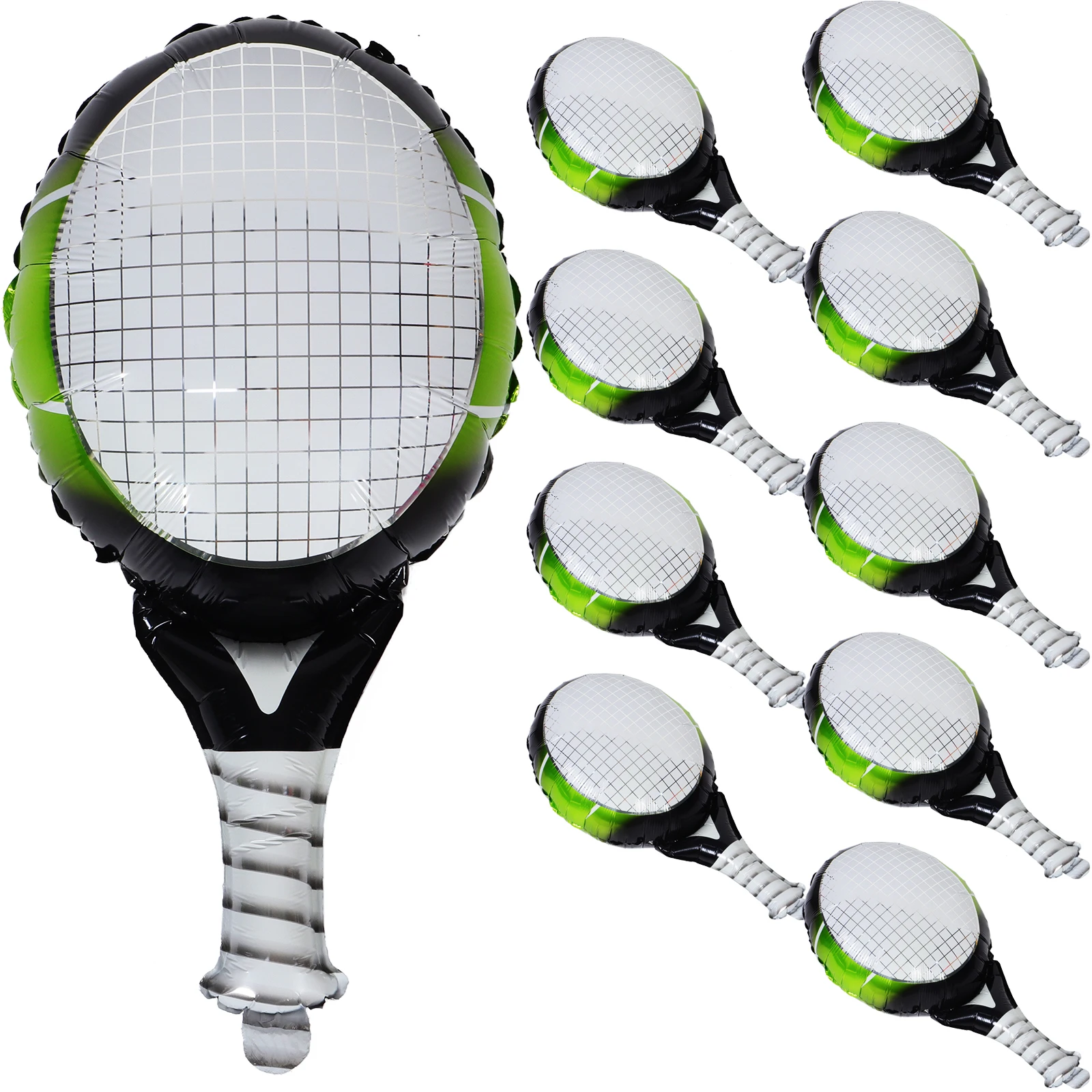 10 Tennis Ball Balloons Inflatable Party Decorations for Birthday Celebrations Tennis Theme Garland Hanging Supplies
10 Tennis Ball Balloons Inflatable Party Decorations for Birthday Celebrations Tennis Theme Garland Hanging Supplies