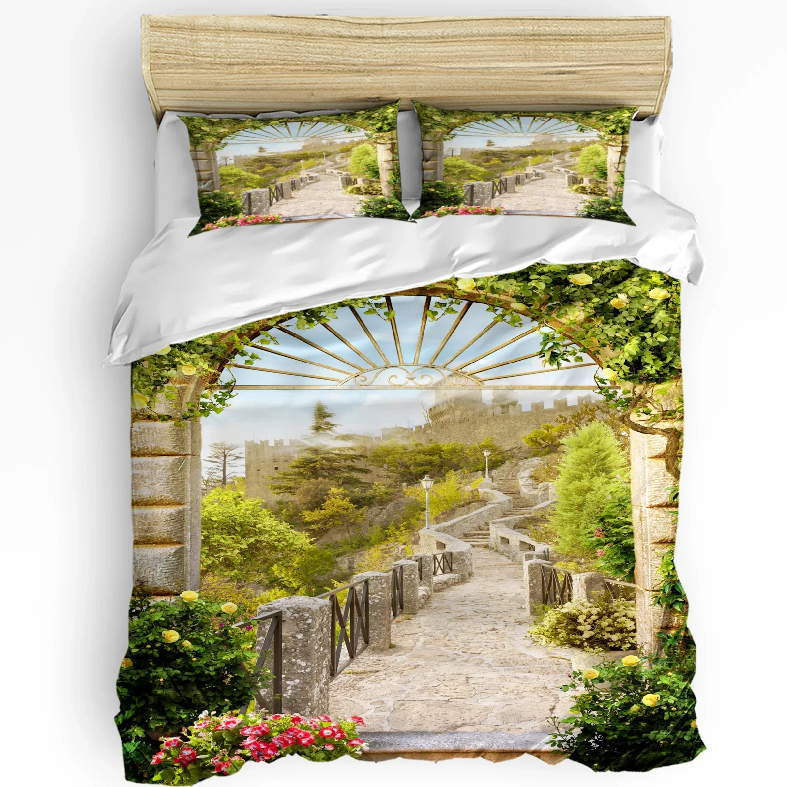 Italy Ancient Arch Garden Printed Comfort Duvet Cover Pillow Case Home Textile Quilt Cover Boy Kid Teen Girl 3pcs Bedding Set
Italy Ancient Arch Garden Printed Comfort Duvet Cover Pillow Case Home Textile Quilt Cover Boy Kid Teen Girl 3pcs Bedding Set