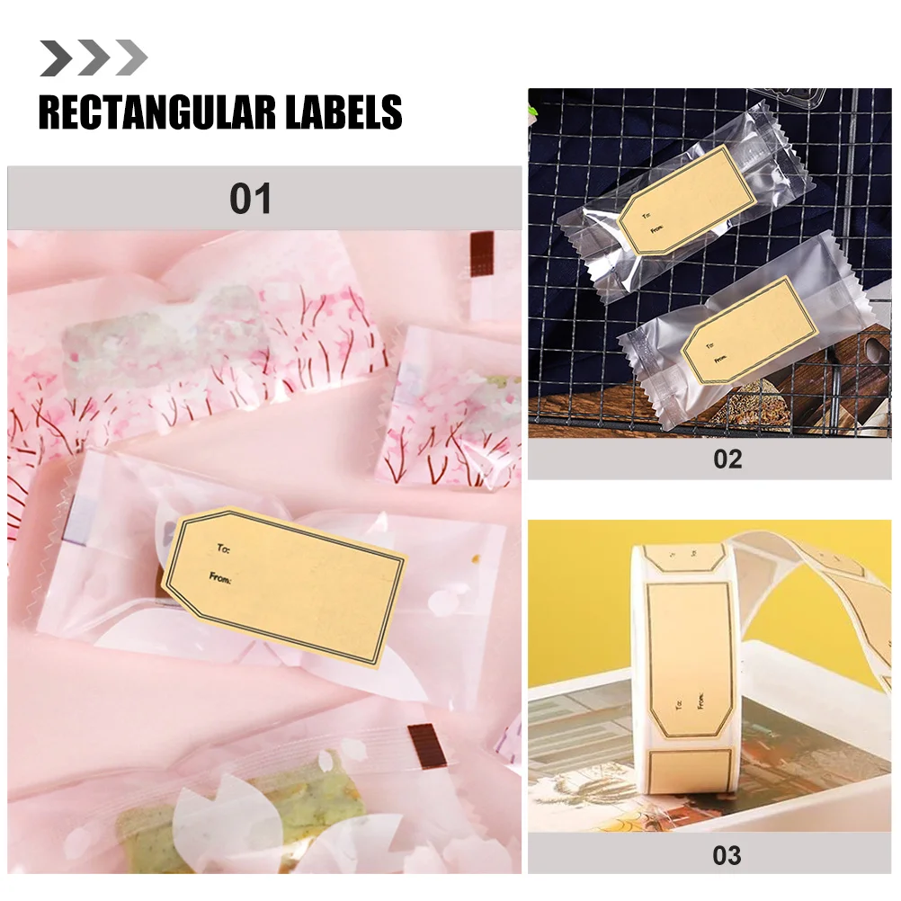 1 Roll Kraft Paper Writable Gift Labels Self-Adhesive Sealing Stickers for Party Favors Cookie Bags Christmas Present
1 Roll Kraft Paper Writable Gift Labels Self-Adhesive Sealing Stickers for Party Favors Cookie Bags Christmas Present