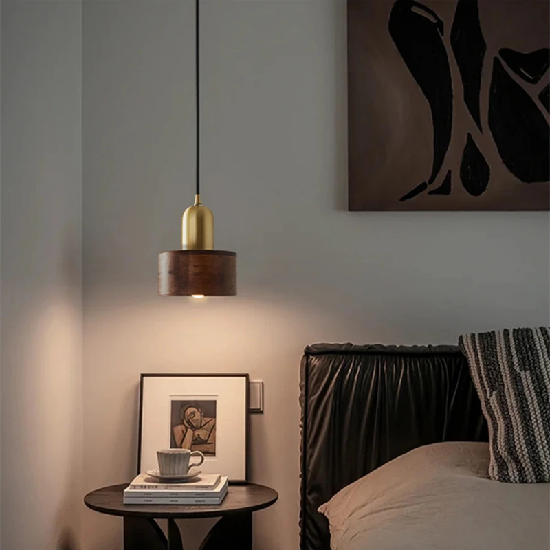 Nordic Retro Art Seal Walnut Brass Bedside Small Chandelier Bedroom Bar Table Creative Design Decorative Lighting Fixtures
Nordic Retro Art Seal Walnut Brass Bedside Small Chandelier Bedroom Bar Table Creative Design Decorative Lighting Fixtures