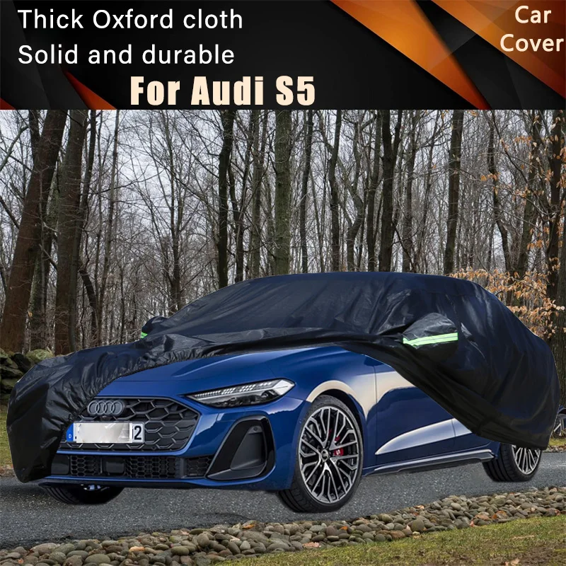 For Audi S5 Black Car Covers Outdoor Waterproof Dustproof Sun Rain Snow Protection Thick Oxford Cloth Full Outer Cover
For Audi S5 Black Car Covers Outdoor Waterproof Dustproof Sun Rain Snow Protection Thick Oxford Cloth Full Outer Cover