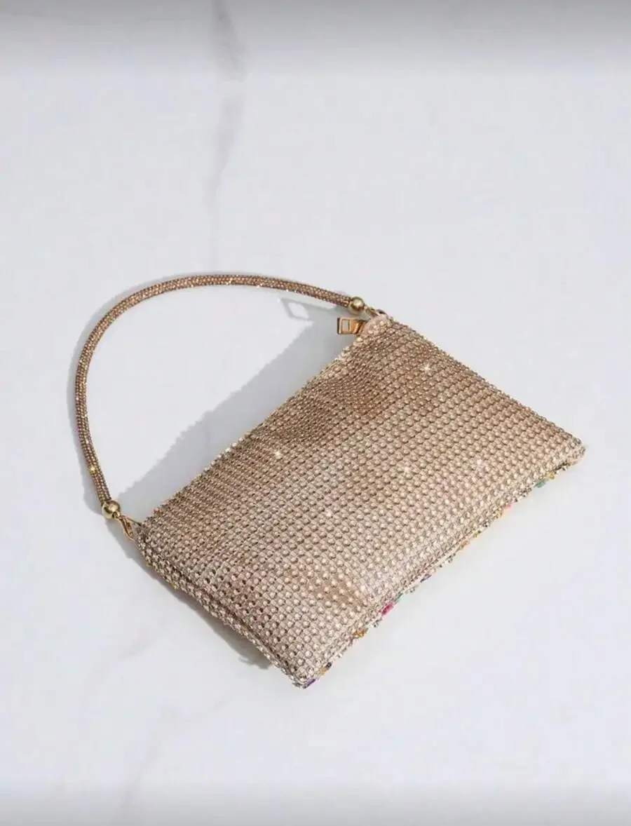 Rhinestone Clutch Bag With Chain Strap For Evening Party Formal Occasion
Rhinestone Clutch Bag With Chain Strap For Evening Party Formal Occasion