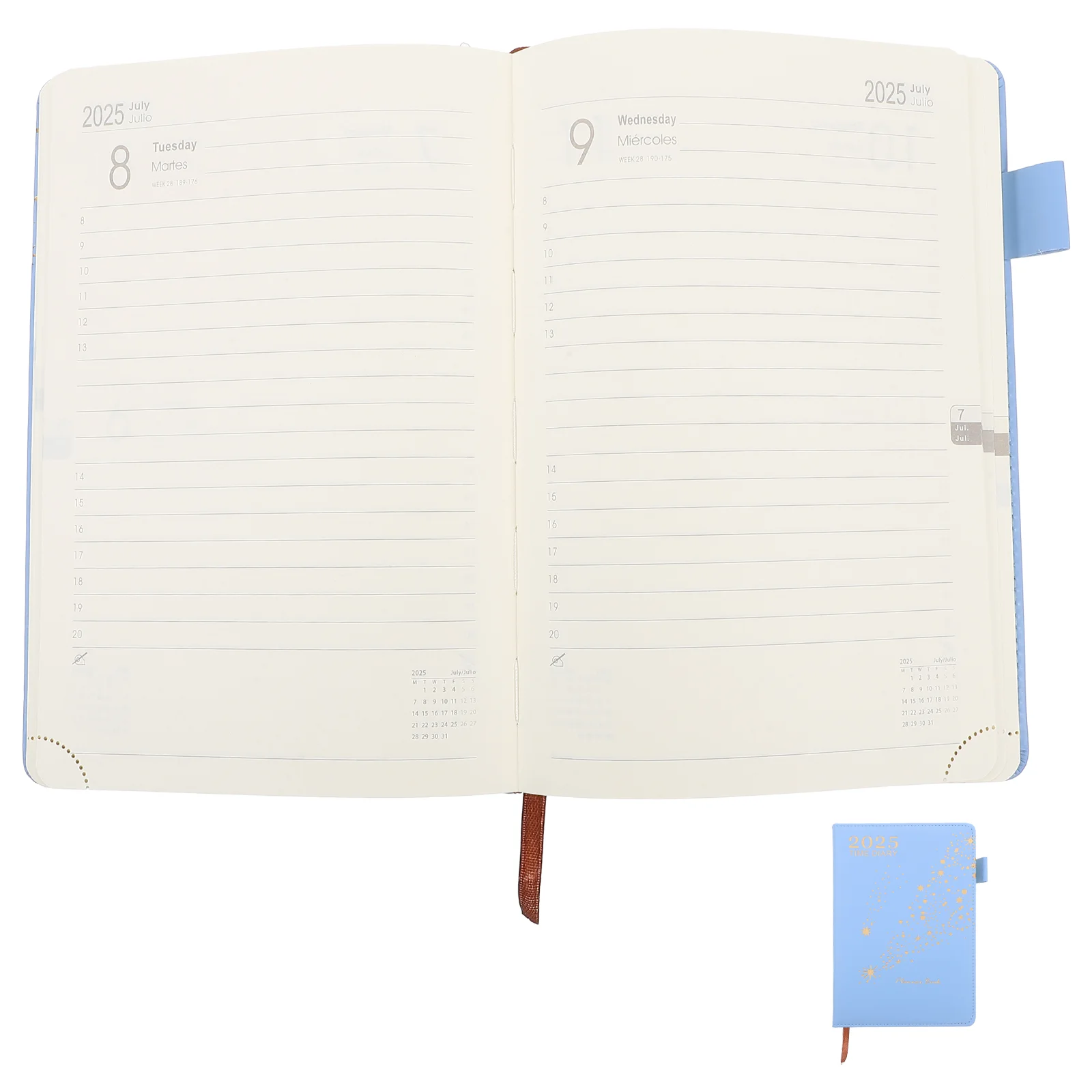 2025 Daily Planner Monthly Weekly Academic Schedule Notebook ganizer Compact Smooth Writing Portable School Diary Calendar
2025 Daily Planner Monthly Weekly Academic Schedule Notebook ganizer Compact Smooth Writing Portable School Diary Calendar