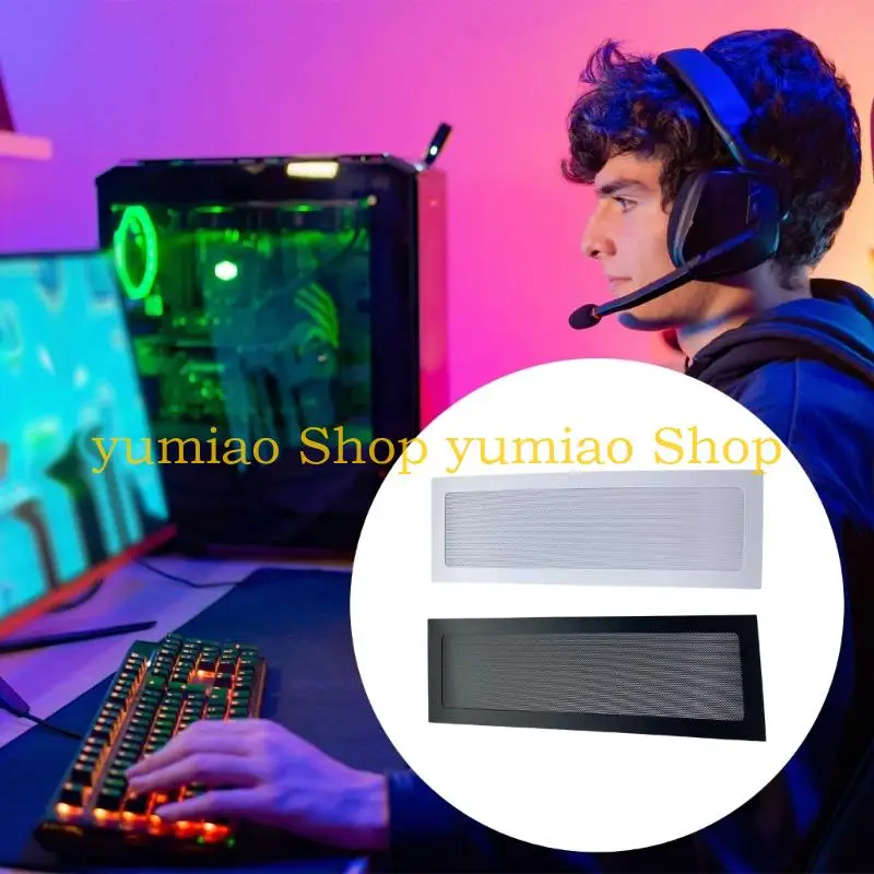 587B Универсальный магнитный пылевой фильтр на корпусе ПК 12x24 см, сетчатая панель из ПВХ для аппаратной защиты и оптимизации
587B Универсальный магнитный пылевой фильтр на корпусе ПК 12x24 см, сетчатая панель из ПВХ для аппаратной защиты и оптимизации