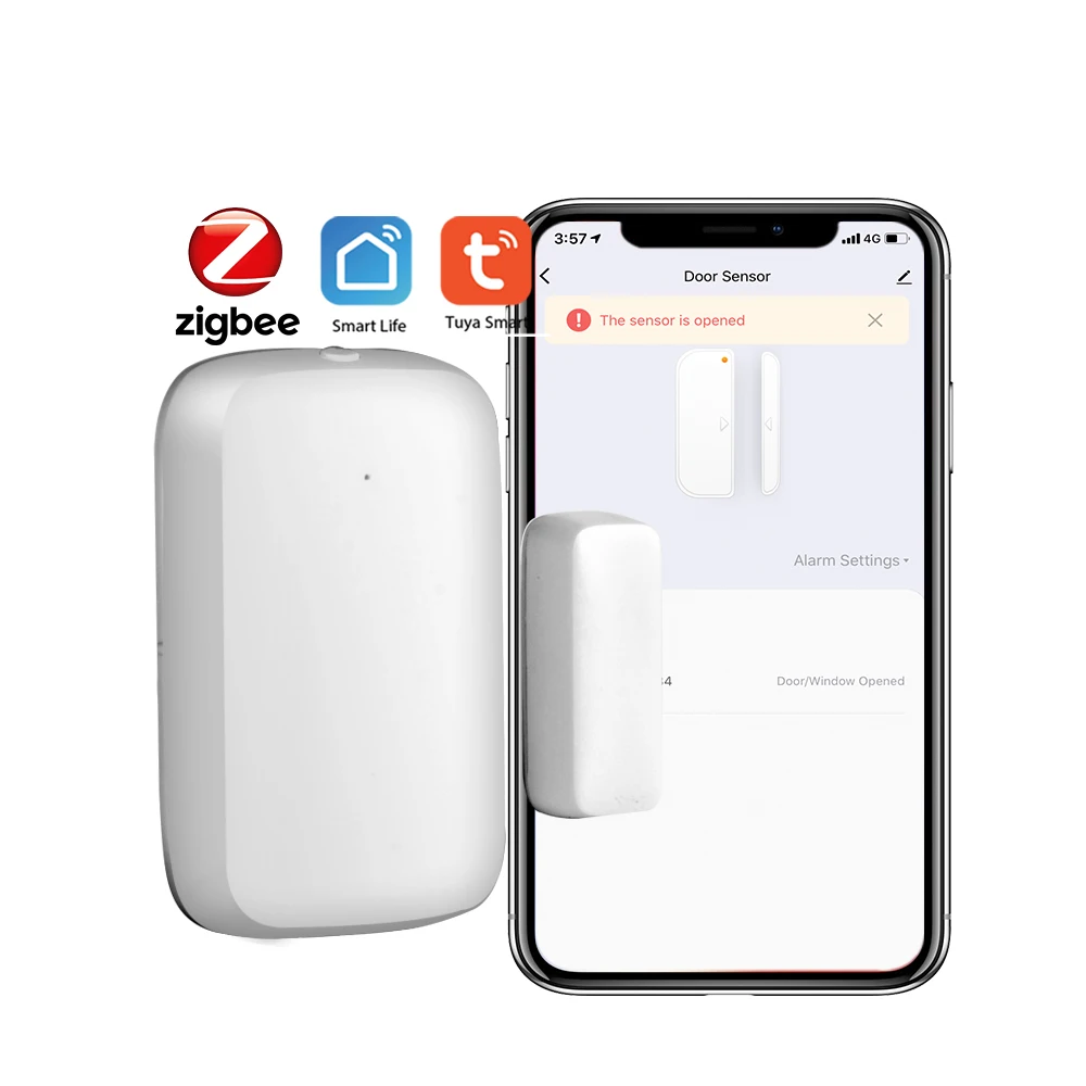 Tuya Mini Zigbee датчик двери, окна, детектор гаражных ворот, совместимый с приложением Alexa Google Home Smart Life
Tuya Mini Zigbee датчик двери, окна, детектор гаражных ворот, совместимый с приложением Alexa Google Home Smart Life