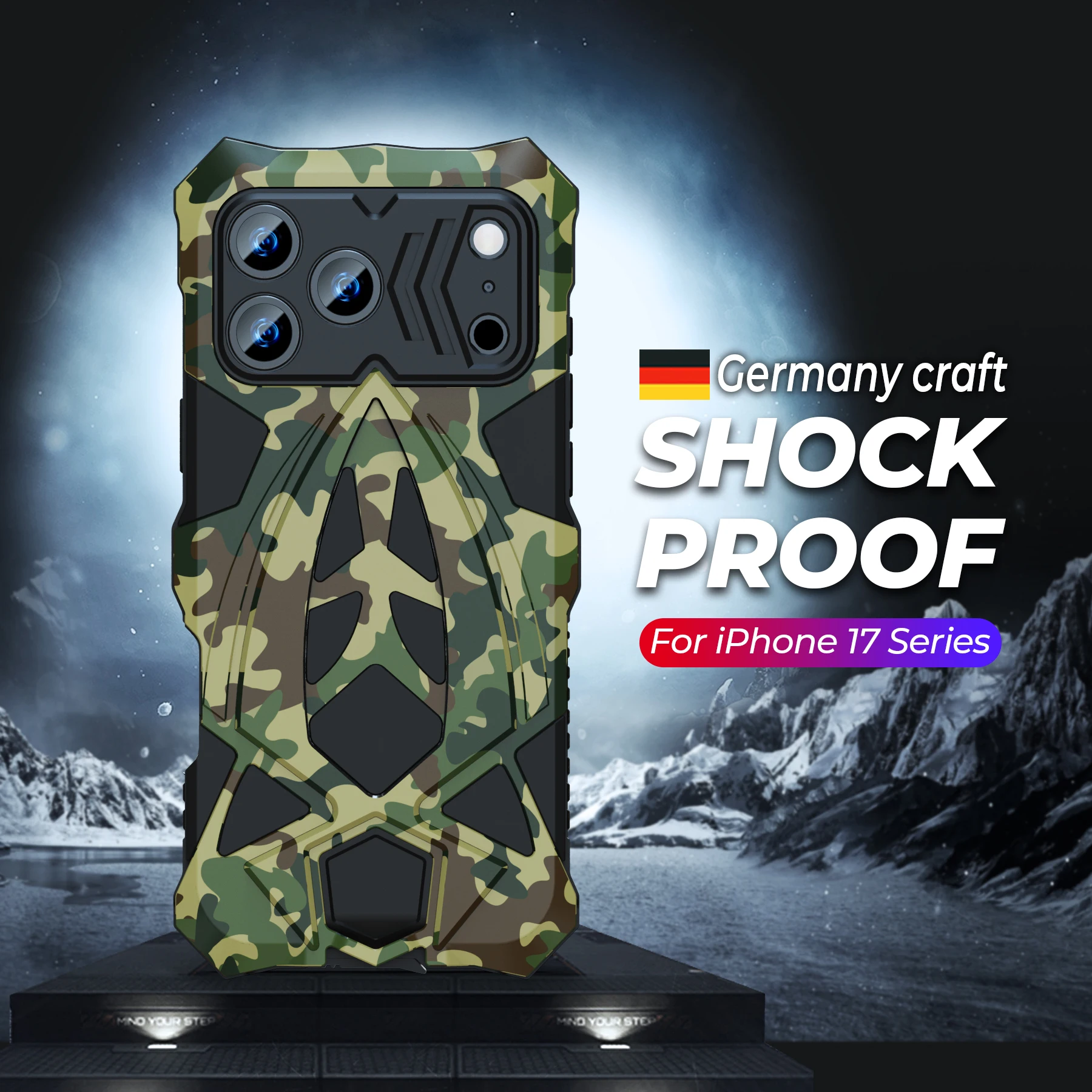 Роскошный металлический полный защитный чехол для iPhone 17 Pro Max 17 AiR, стиль спортивного автомобиля, противоударный сверхмощный защитный чехол
Роскошный металлический полный защитный чехол для iPhone 17 Pro Max 17 AiR, стиль спортивного автомобиля, противоударный сверхмощный защитный чехол