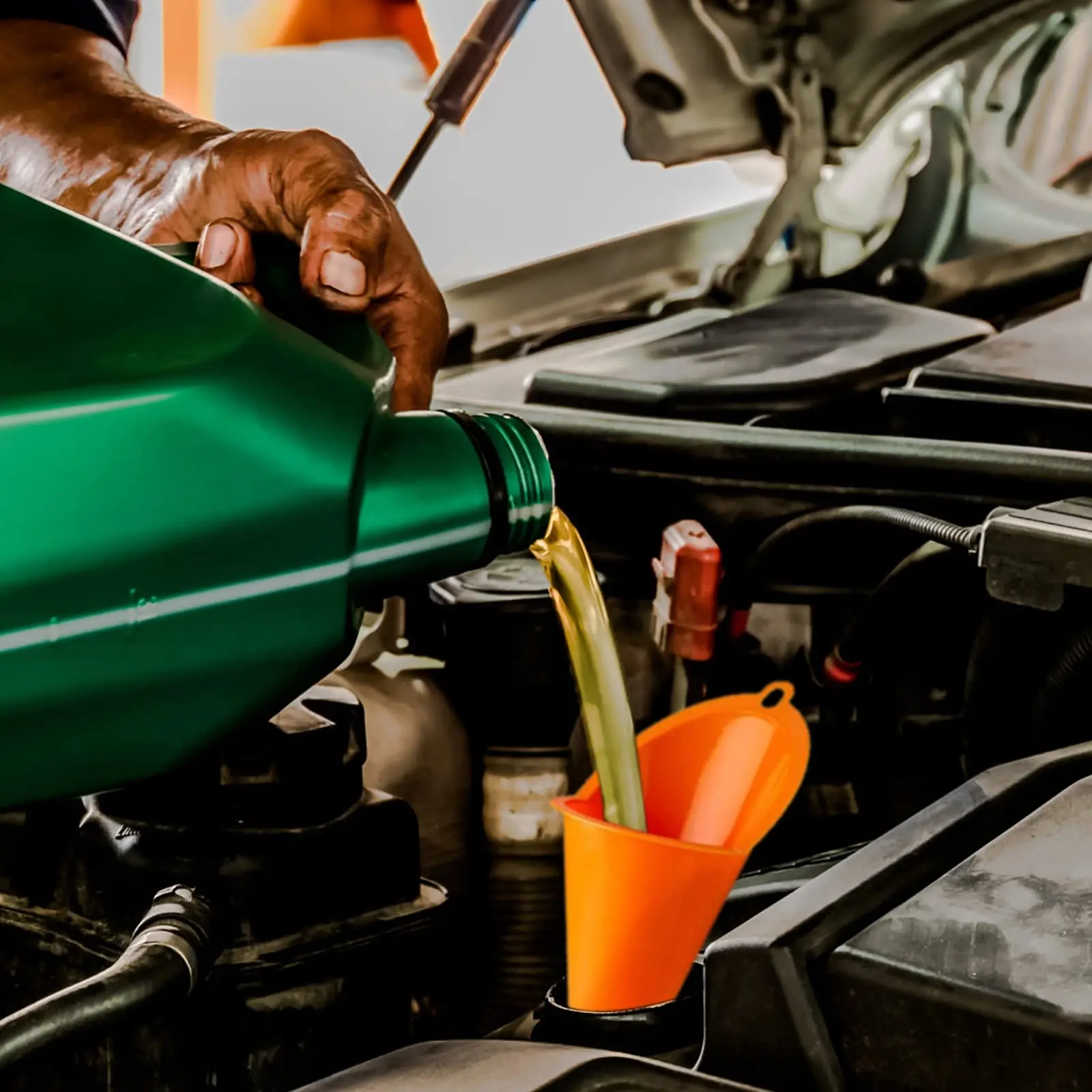 Multi-Function Long Neck Oil Funnel - for All Automotive Oils Lubricants Engine Oils Water Diesel Fuel and Other Liquid
Multi-Function Long Neck Oil Funnel - for All Automotive Oils Lubricants Engine Oils Water Diesel Fuel and Other Liquid