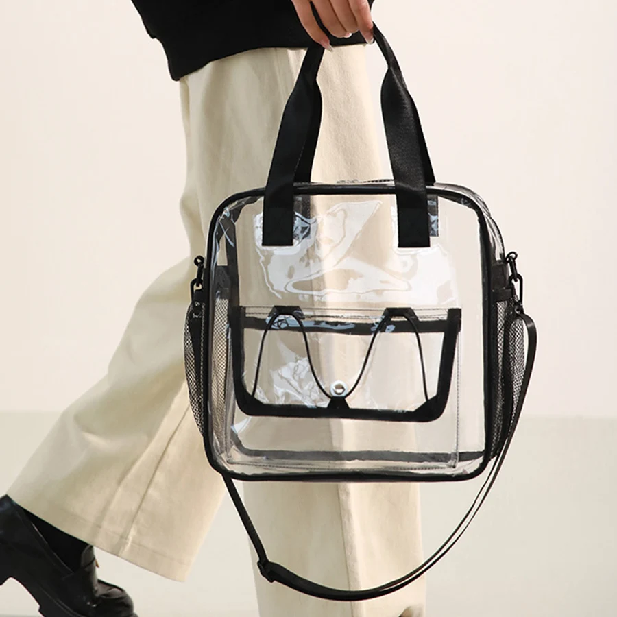 PVC Transparent Swimming Bag Beach Shoulder Crossbody Bag Summer Clear Waterproof Training Fitness Pool Yoga Handbag Sports Tote
PVC Transparent Swimming Bag Beach Shoulder Crossbody Bag Summer Clear Waterproof Training Fitness Pool Yoga Handbag Sports Tote