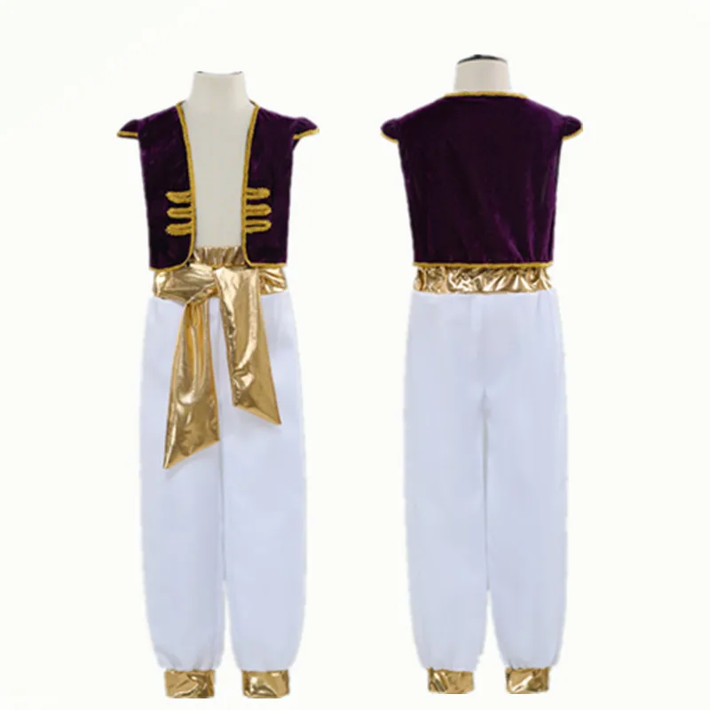 Anime Arab Prince Cosplay Costume Adult Children's Arabian Dress Up Halloween Carnival Party Performese Costume Suit
Anime Arab Prince Cosplay Costume Adult Children's Arabian Dress Up Halloween Carnival Party Performese Costume Suit