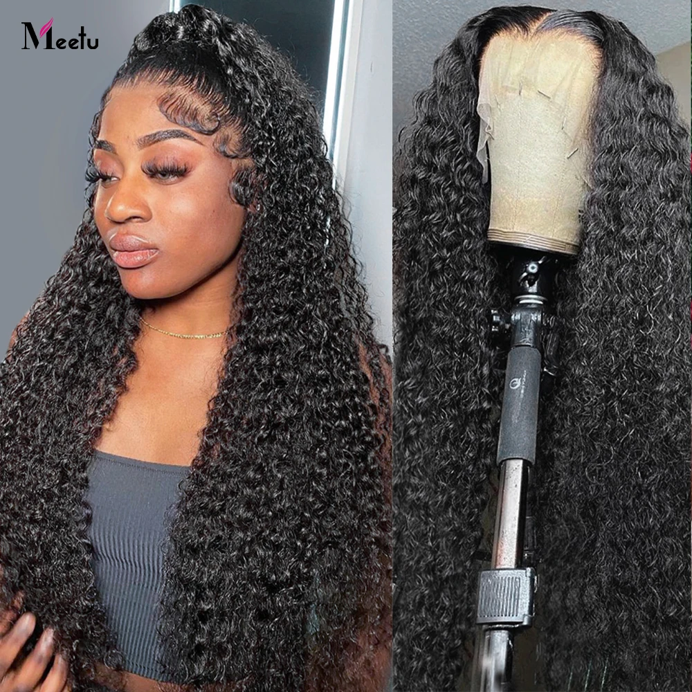 Meetu Curly Human Hair Wigs 13x4 Lace Frontal Wigs 250 Density Transparent Lace Wigs For Women Brazilian Remy Lace Closure Wig
Meetu Curly Human Hair Wigs 13x4 Lace Frontal Wigs 250 Density Transparent Lace Wigs For Women Brazilian Remy Lace Closure Wig