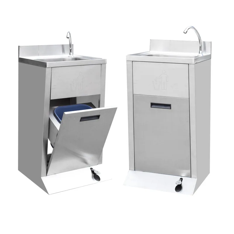 Stainless steel sink, clean room, purification factory, workshop, pedal pool, food factory disinfection, pedal single-tank pool
Stainless steel sink, clean room, purification factory, workshop, pedal pool, food factory disinfection, pedal single-tank pool