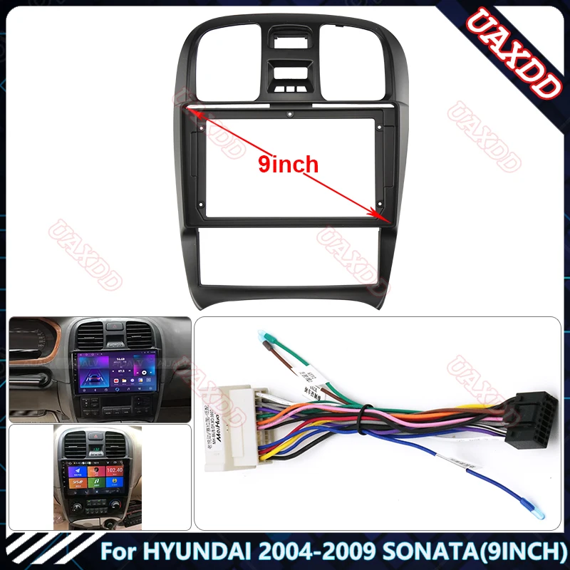 9-дюймовый автомобильный радиоприемник SONATA для HYUNDAI 2004-2009, Android, стерео, аудио экран, мультимедийный видеоплеер, кабель навигации, жгут, рамка
9-дюймовый автомобильный радиоприемник SONATA для HYUNDAI 2004-2009, Android, стерео, аудио экран, мультимедийный видеоплеер, кабель навигации, жгут, рамка