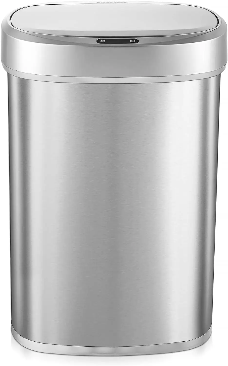 DZT-50-49 Automatic Touchless Motion Sensor Oval Trash Can with Black Top, 13 gallon/50 L, Stainless Steel
DZT-50-49 Automatic Touchless Motion Sensor Oval Trash Can with Black Top, 13 gallon/50 L, Stainless Steel