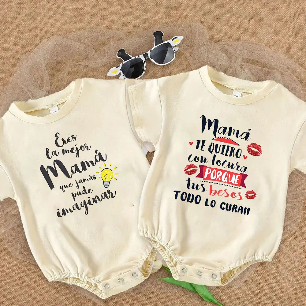 Baby Happy Mother Day Bodysuits Newborn Short Sleeves First Mother's Day Outfit My 1st Mother's Day Toddler Rompers
Baby Happy Mother Day Bodysuits Newborn Short Sleeves First Mother's Day Outfit My 1st Mother's Day Toddler Rompers