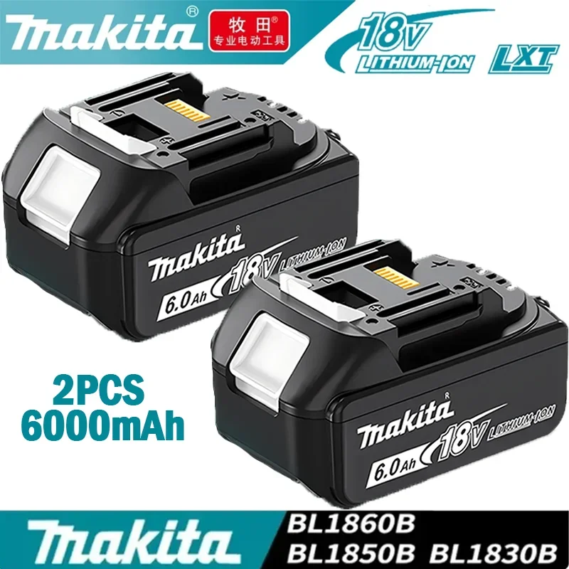 Original genuine for Makita 6Ah for 18V Makita Battery BL1860 BL1850B BL1850 BL1840 BL1830B Makita Replacement Lithium Battery
Original genuine for Makita 6Ah for 18V Makita Battery BL1860 BL1850B BL1850 BL1840 BL1830B Makita Replacement Lithium Battery