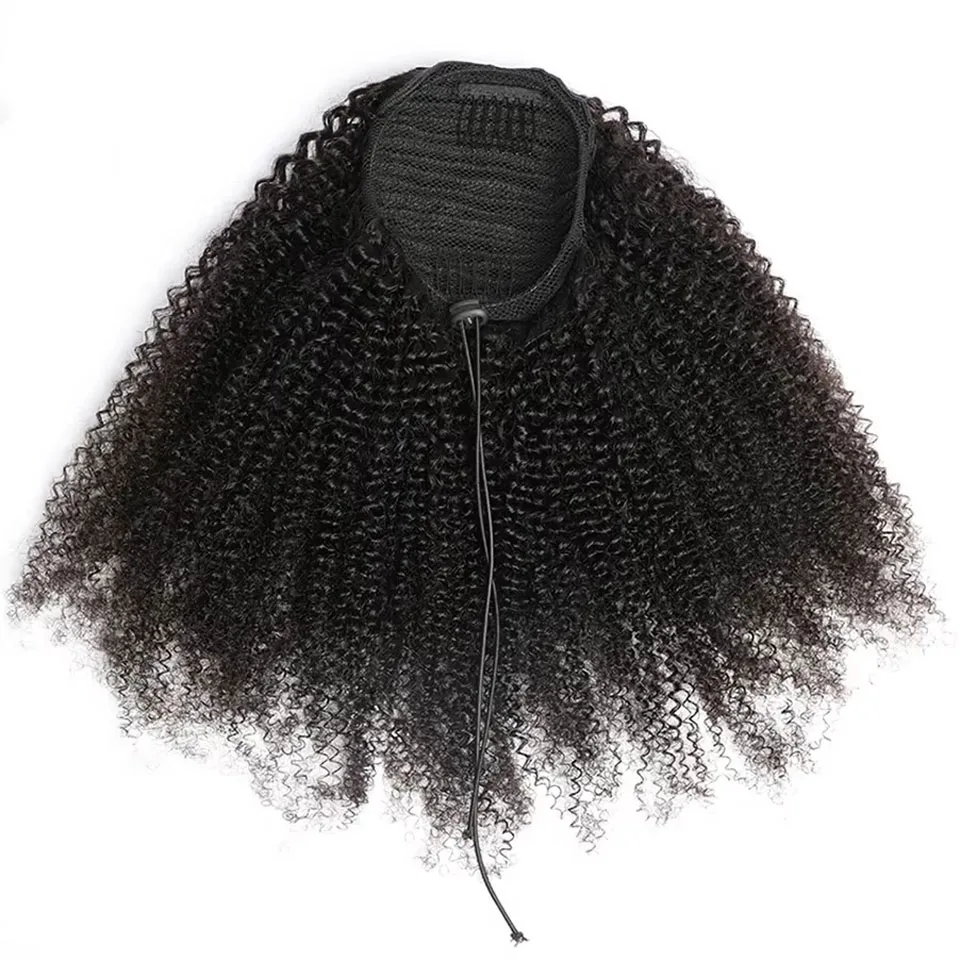 Afro Curly Drawstring Ponytail 100% Raw Human Hair Extensions Brazilian Natural Hairpiece With Clip Ins Virgin Ponytail 8-26"
Afro Curly Drawstring Ponytail 100% Raw Human Hair Extensions Brazilian Natural Hairpiece With Clip Ins Virgin Ponytail 8-26"