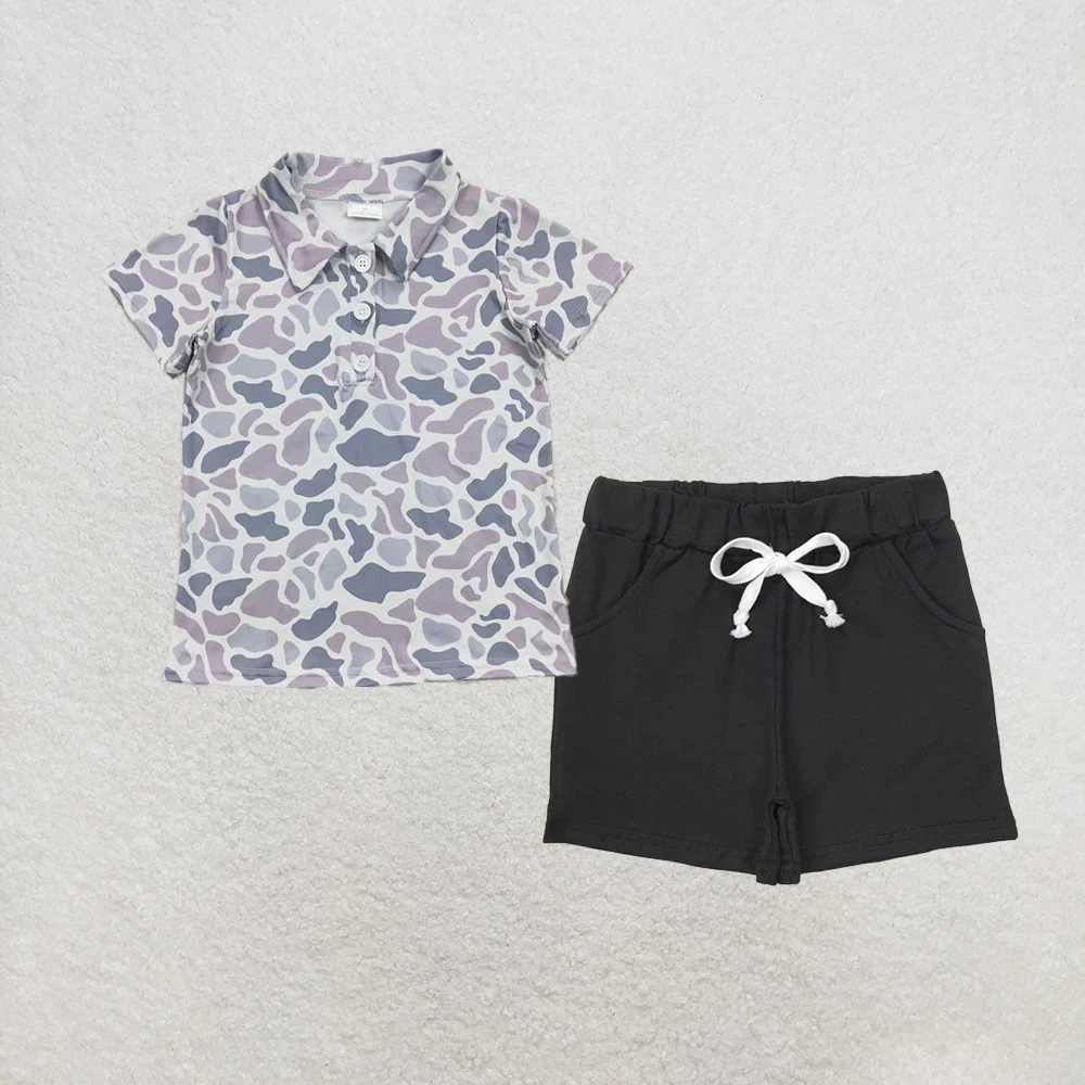 Baby Boys Camo Hunting Short Sleeve Buttons Tee Shirt Tops and toddler clothes black summer shorts bottom
Baby Boys Camo Hunting Short Sleeve Buttons Tee Shirt Tops and toddler clothes black summer shorts bottom