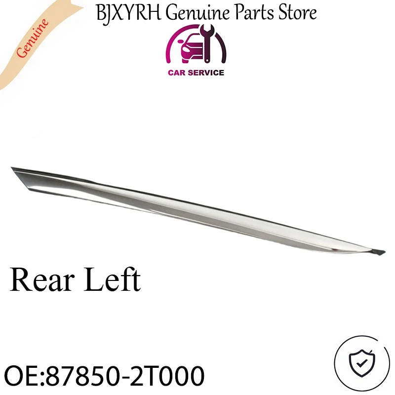 878502T000 Genuine Chrome Molding Quarter Panel Trim Rear Left for Kia Optima 2011-2015 OEM 878502T000
878502T000 Genuine Chrome Molding Quarter Panel Trim Rear Left for Kia Optima 2011-2015 OEM 878502T000