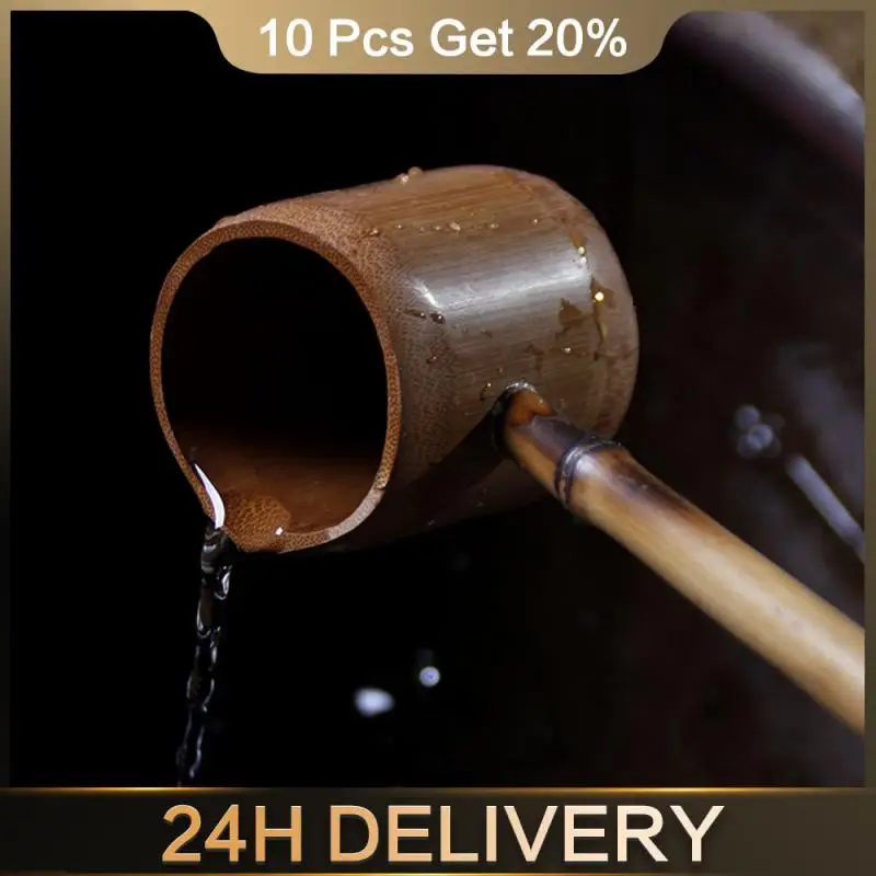 Japanese-style Natural Water Spoon Bamboo Root Long Handle Bamboo Multipurpose Tea Ceremony Tea Scoops Accessories Tools
Japanese-style Natural Water Spoon Bamboo Root Long Handle Bamboo Multipurpose Tea Ceremony Tea Scoops Accessories Tools