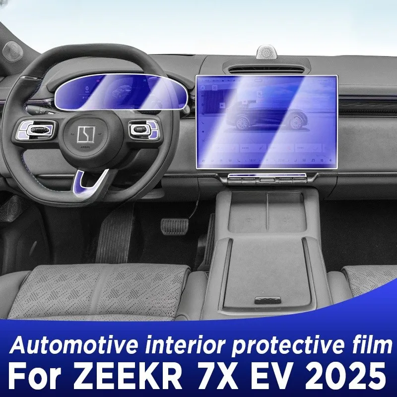 For ZEEKR 7X EV 2025 Car Interior Center Console Transparent TPU Protective Film Anti-scratch Repair Film Accessories
For ZEEKR 7X EV 2025 Car Interior Center Console Transparent TPU Protective Film Anti-scratch Repair Film Accessories