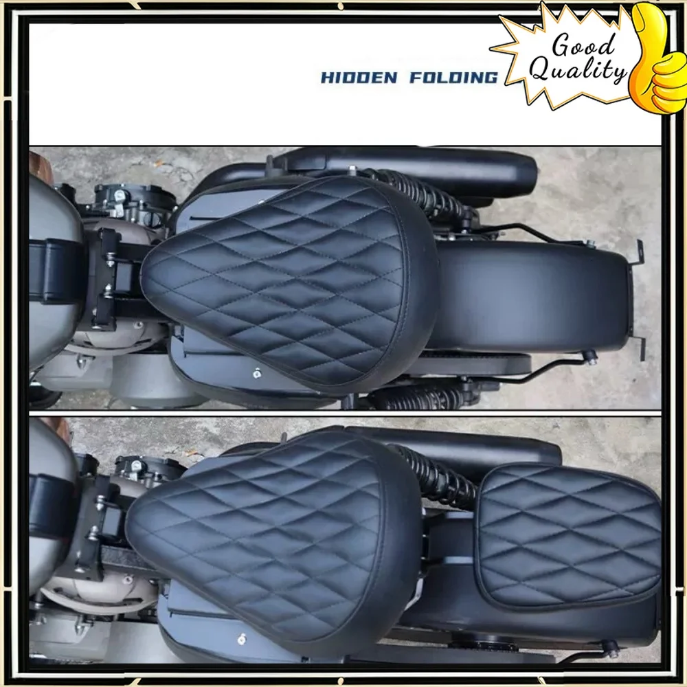 FOR BENDA ChinchiIIa 500 BENDA ChinchiIIa 450 custom retro folding cushion hidden double seat cushion bobber seat leather seat
FOR BENDA ChinchiIIa 500 BENDA ChinchiIIa 450 custom retro folding cushion hidden double seat cushion bobber seat leather seat