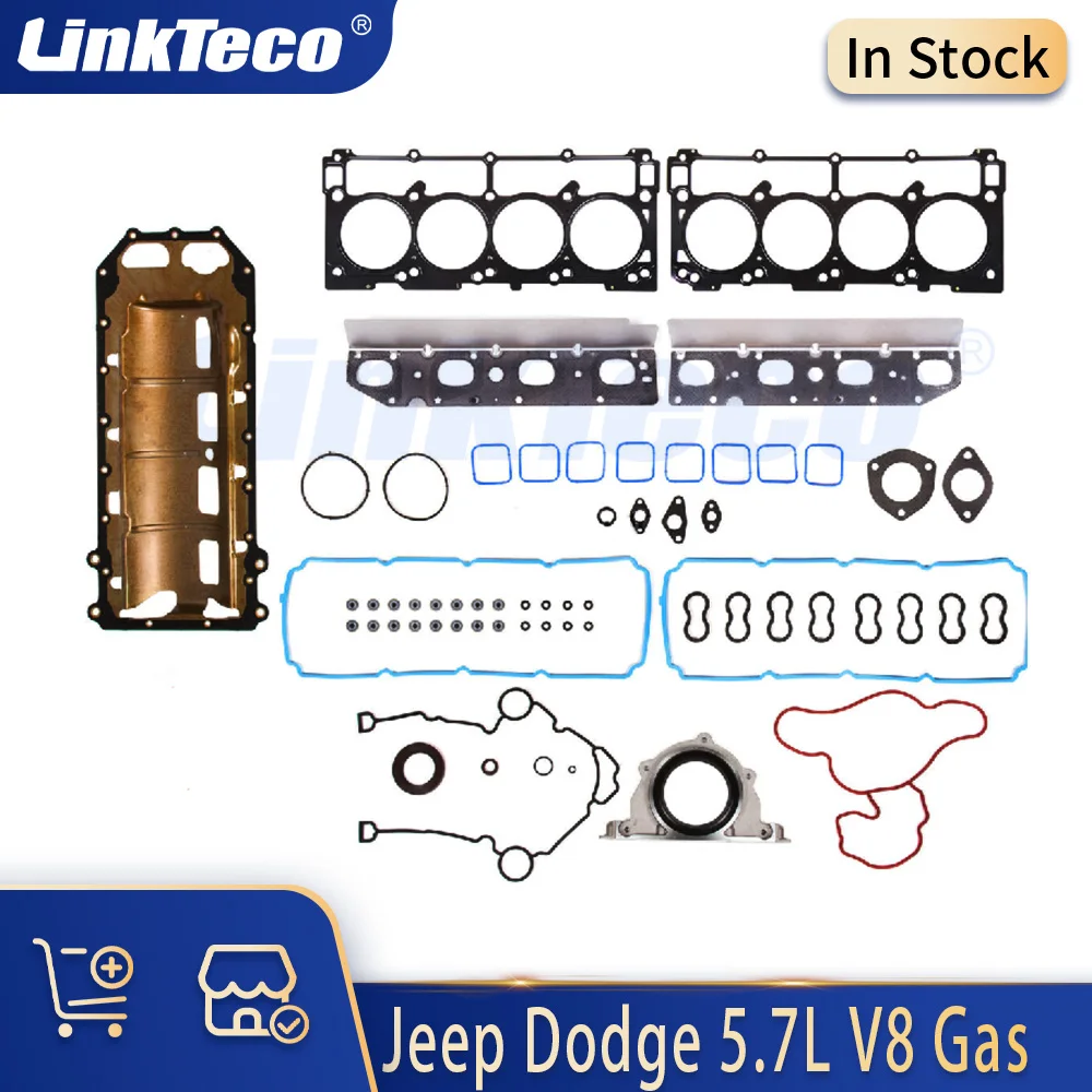 Engine Parts Full Gasket Set Fit 5.7 L V8 GAS For Chrysler 300 Dodge Challenger Charger Durango Jeep Grand Cherokee 5.7L 09-15
Engine Parts Full Gasket Set Fit 5.7 L V8 GAS For Chrysler 300 Dodge Challenger Charger Durango Jeep Grand Cherokee 5.7L 09-15
