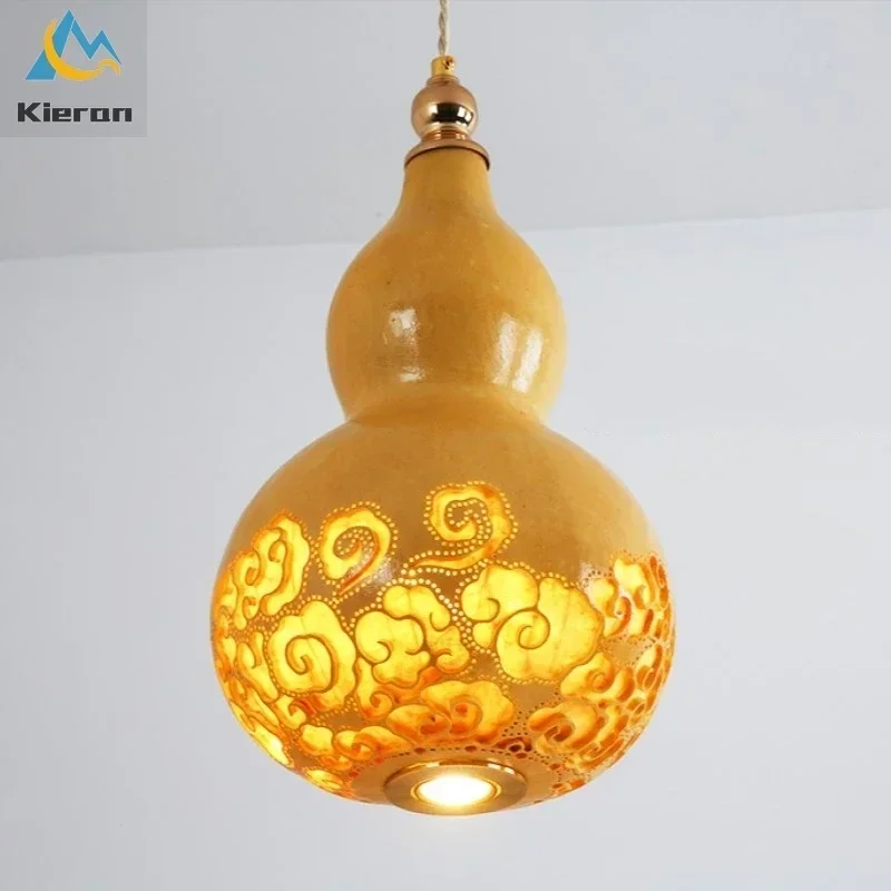 Nordic Modern Bright LED Chandelier Bedroom Study Solid Wood Pendant Lights Living Room Decoration Natural Gourd Pendant Lamps
Nordic Modern Bright LED Chandelier Bedroom Study Solid Wood Pendant Lights Living Room Decoration Natural Gourd Pendant Lamps