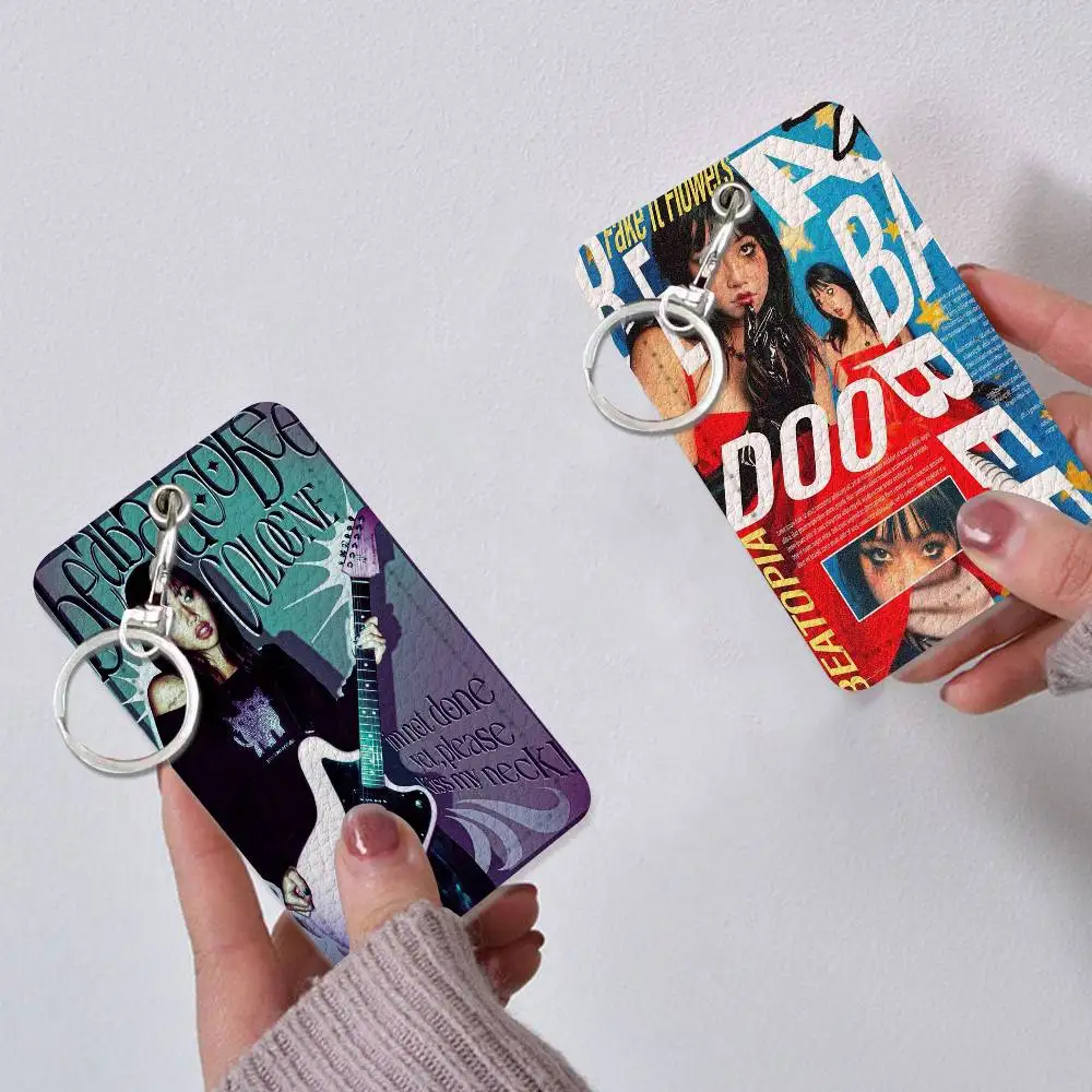 Rock Singer pretty B-Beabadoobee Chic Leather Card Sleeve Durable ID Holder for Students and Professionals
Rock Singer pretty B-Beabadoobee Chic Leather Card Sleeve Durable ID Holder for Students and Professionals