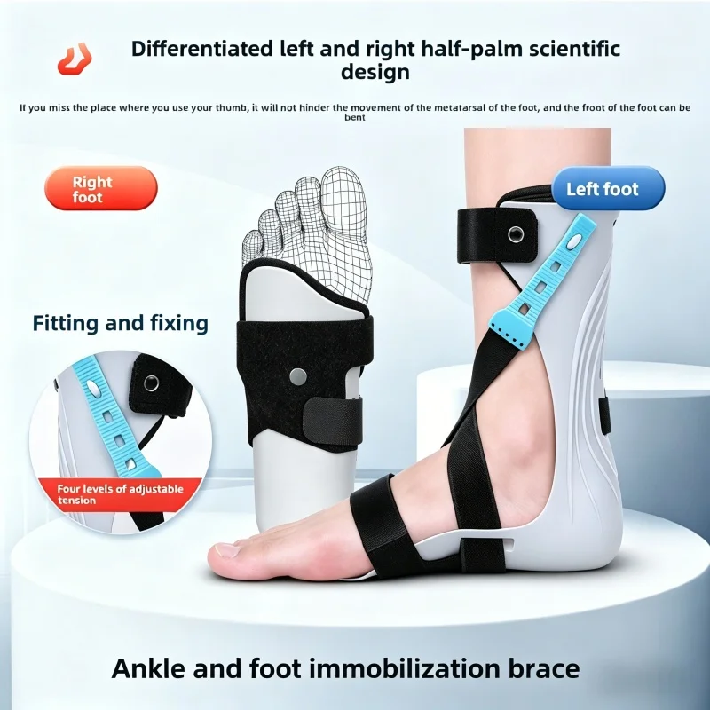 Stroke Hemiplegia Rehabilitation Training Device Foot Drop Orthosis Ankle Support for Foot Varus Valgus
Stroke Hemiplegia Rehabilitation Training Device Foot Drop Orthosis Ankle Support for Foot Varus Valgus