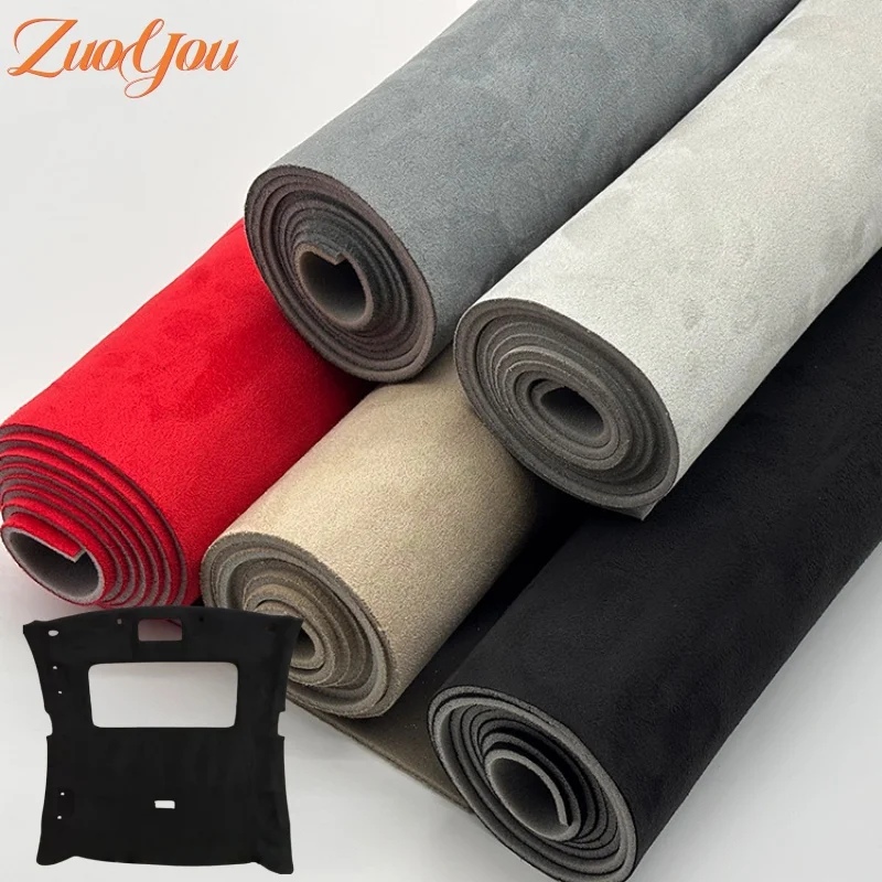 Premium Suede Car Headliner Fabric with Foam Backing for Auto Interior Ceiling Renovation Material Car Roof Repair DIY Crafts
Premium Suede Car Headliner Fabric with Foam Backing for Auto Interior Ceiling Renovation Material Car Roof Repair DIY Crafts