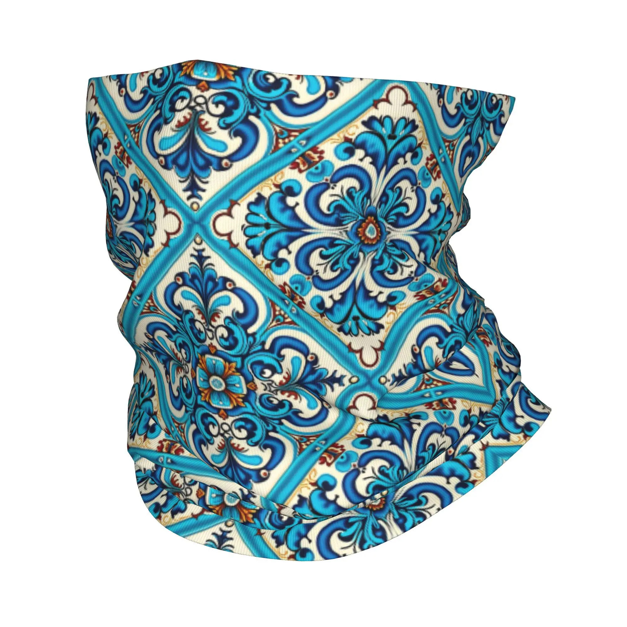 Portuguese Tile Pattern Light Blue Trending Bandana Neck Gaiter Printed Wrap Mask Scarf Face Mask Hiking Fishing For Men Women
Portuguese Tile Pattern Light Blue Trending Bandana Neck Gaiter Printed Wrap Mask Scarf Face Mask Hiking Fishing For Men Women