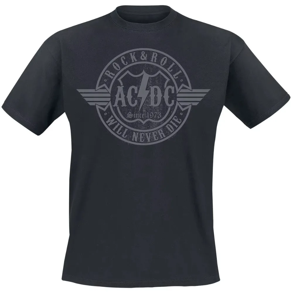 ACDC Rock Band Clothing Peripheral Pattern Printing Summer Luxury Brand Pure Cotton Men's and Women's Print T-shirt Short Sleeve
ACDC Rock Band Clothing Peripheral Pattern Printing Summer Luxury Brand Pure Cotton Men's and Women's Print T-shirt Short Sleeve