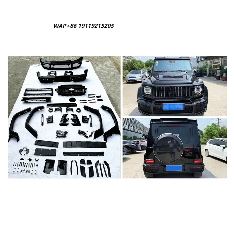 2019 Car Upgrade 800 Front Rear Bumpers Body Kit Modification Parts Suitability for G63
2019 Car Upgrade 800 Front Rear Bumpers Body Kit Modification Parts Suitability for G63