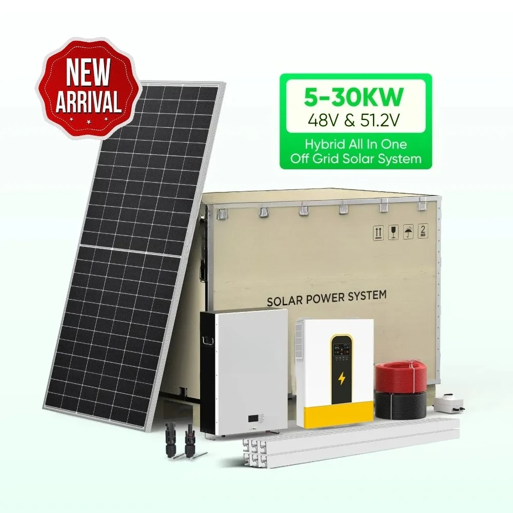 Solar System Off Grid 5KW 10KW 20KW 25KW 30KW Solar Power System Commercial Industrial Home Energy Storage for Sale
Solar System Off Grid 5KW 10KW 20KW 25KW 30KW Solar Power System Commercial Industrial Home Energy Storage for Sale