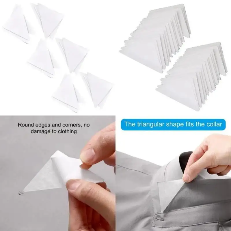 1/4/8Bags 50Pcs/Bag Collar Stays For Men Women Shirts No Roll Triangle Collar Stays Anti Warping Edge Collars Stay Sticker
1/4/8Bags 50Pcs/Bag Collar Stays For Men Women Shirts No Roll Triangle Collar Stays Anti Warping Edge Collars Stay Sticker