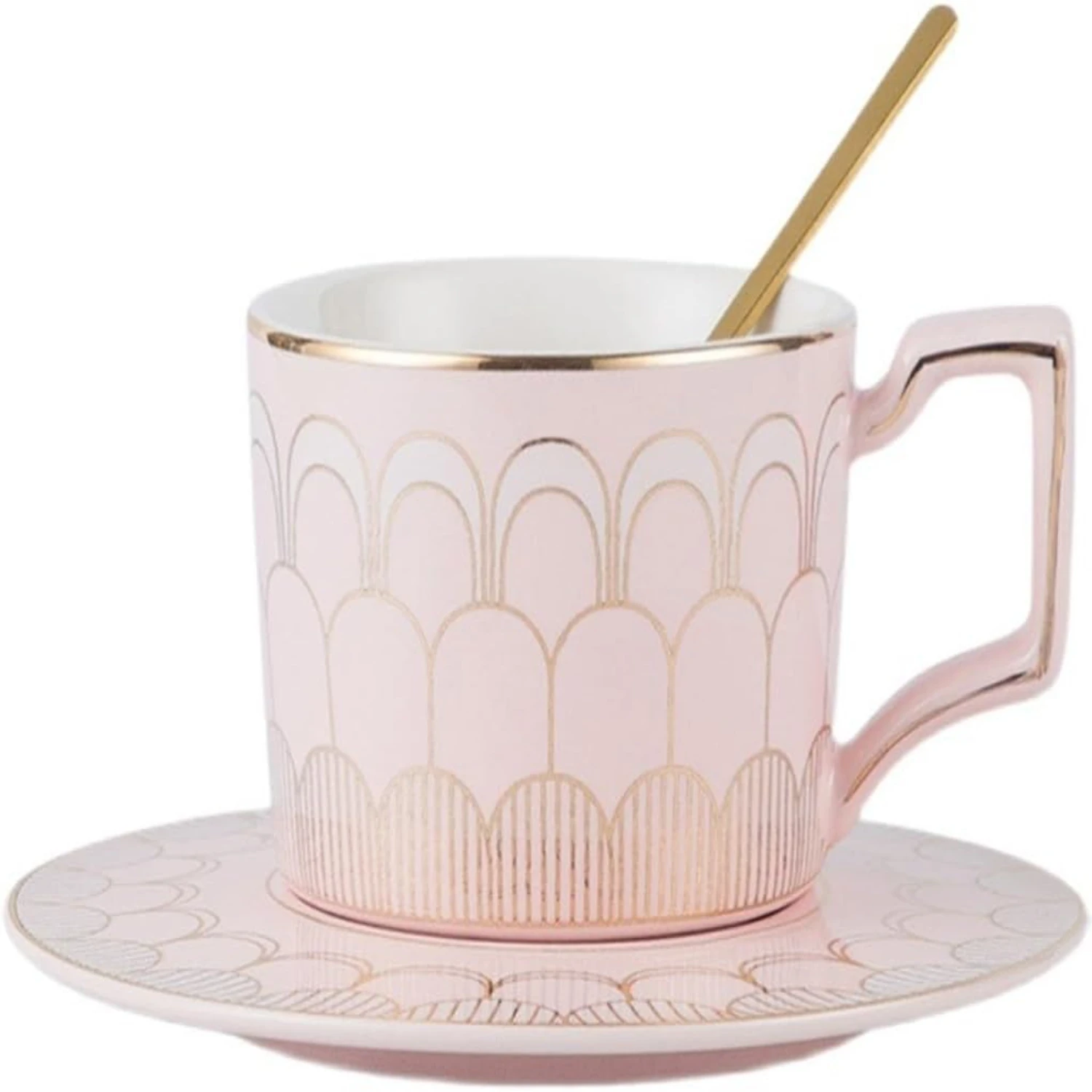 Luxurious Premium British Ceramic Coffee Mug Set - Classy and Elegant Light Luxury Coffee Mugs for an Exquisite Home or Office E
Luxurious Premium British Ceramic Coffee Mug Set - Classy and Elegant Light Luxury Coffee Mugs for an Exquisite Home or Office E