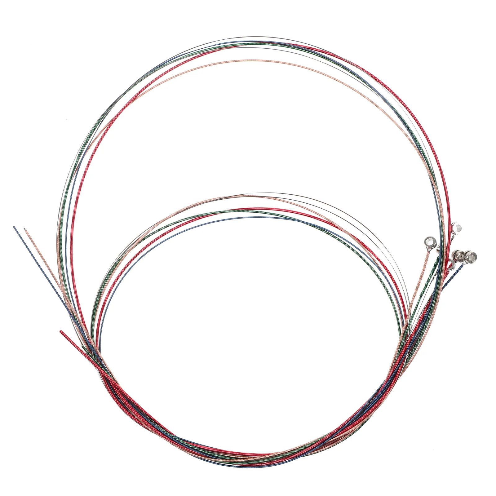 6 Pcs Colorful Acoustic Guitar Strings Replaceable Copper Folk String Accessories Clear Sound Excellent Gift Option Guitar
6 Pcs Colorful Acoustic Guitar Strings Replaceable Copper Folk String Accessories Clear Sound Excellent Gift Option Guitar