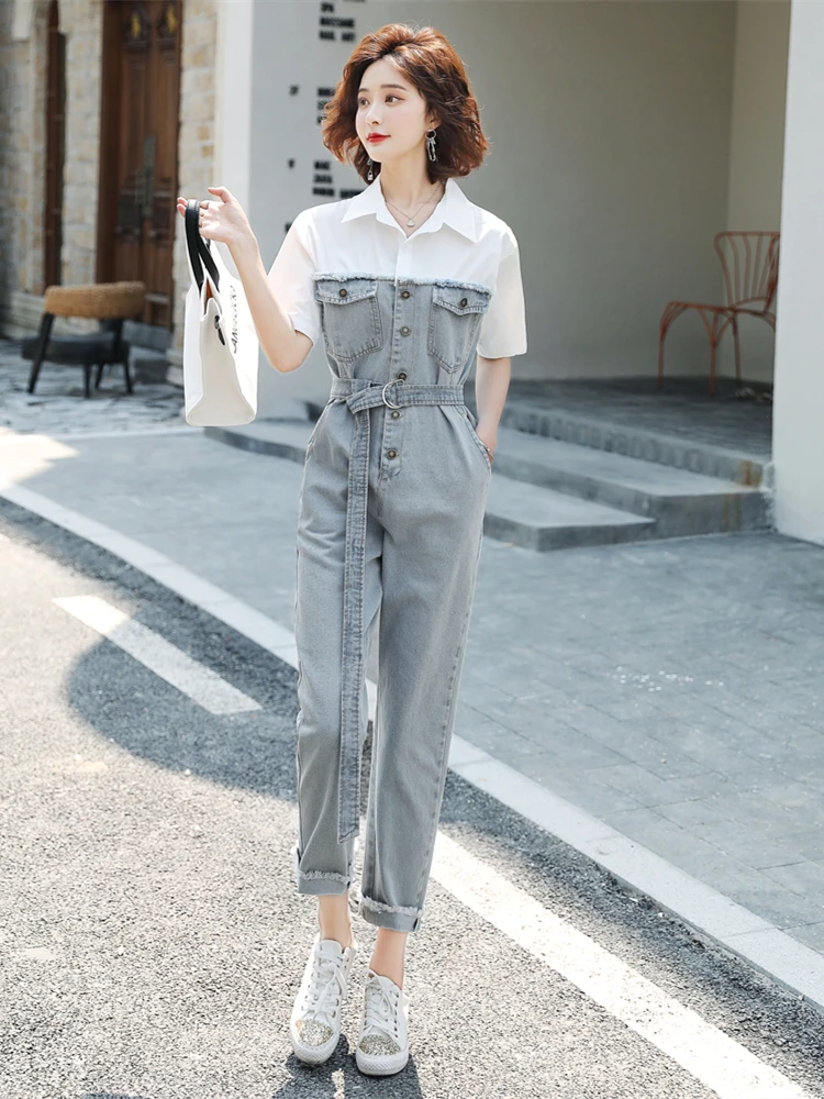 Модный джинсовый комбинезон из ледяного шелка для женщин, лето 2023, новинка, молодежный уличный стиль, универсальный рабочий комбинезон-комплект
Модный джинсовый комбинезон из ледяного шелка для женщин, лето 2023, новинка, молодежный уличный стиль, универсальный рабочий комбинезон-комплект