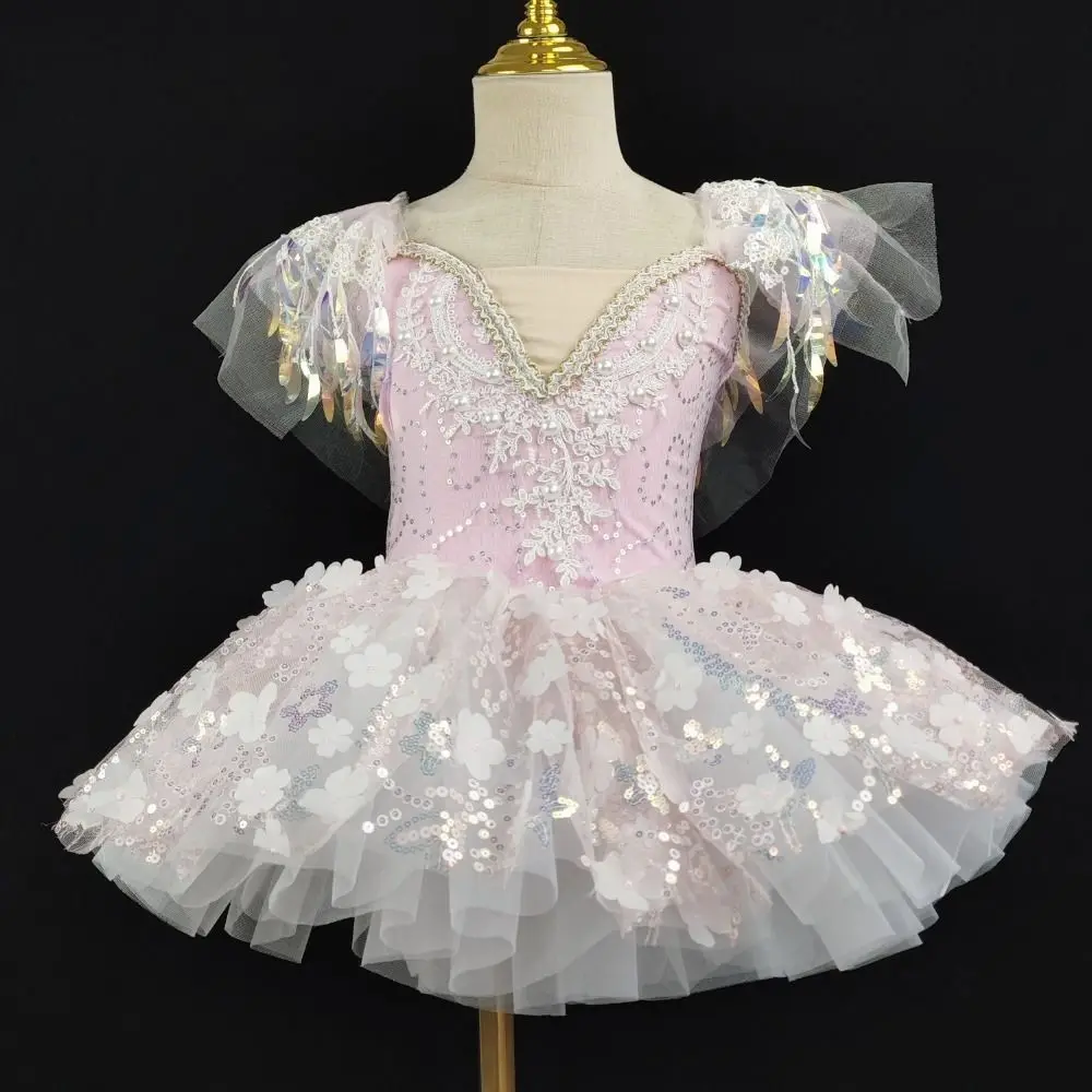 Fashion Sequin Ballet Dress Pearl Modern Performance Clothes Puffy Party Dress Princess Dress Children
Fashion Sequin Ballet Dress Pearl Modern Performance Clothes Puffy Party Dress Princess Dress Children